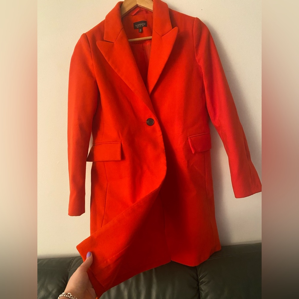 Top shop fitted pea coat
